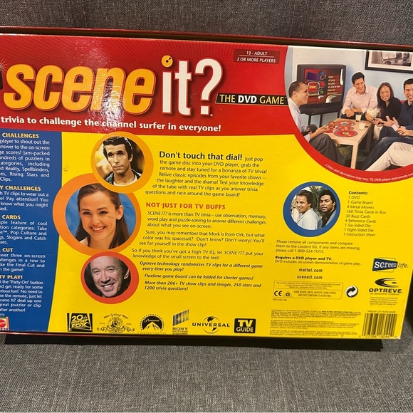 TV Scene It The DVD Game Television Trivia w Clips From Your Favorite Shows EUC - Picture 2 of 5